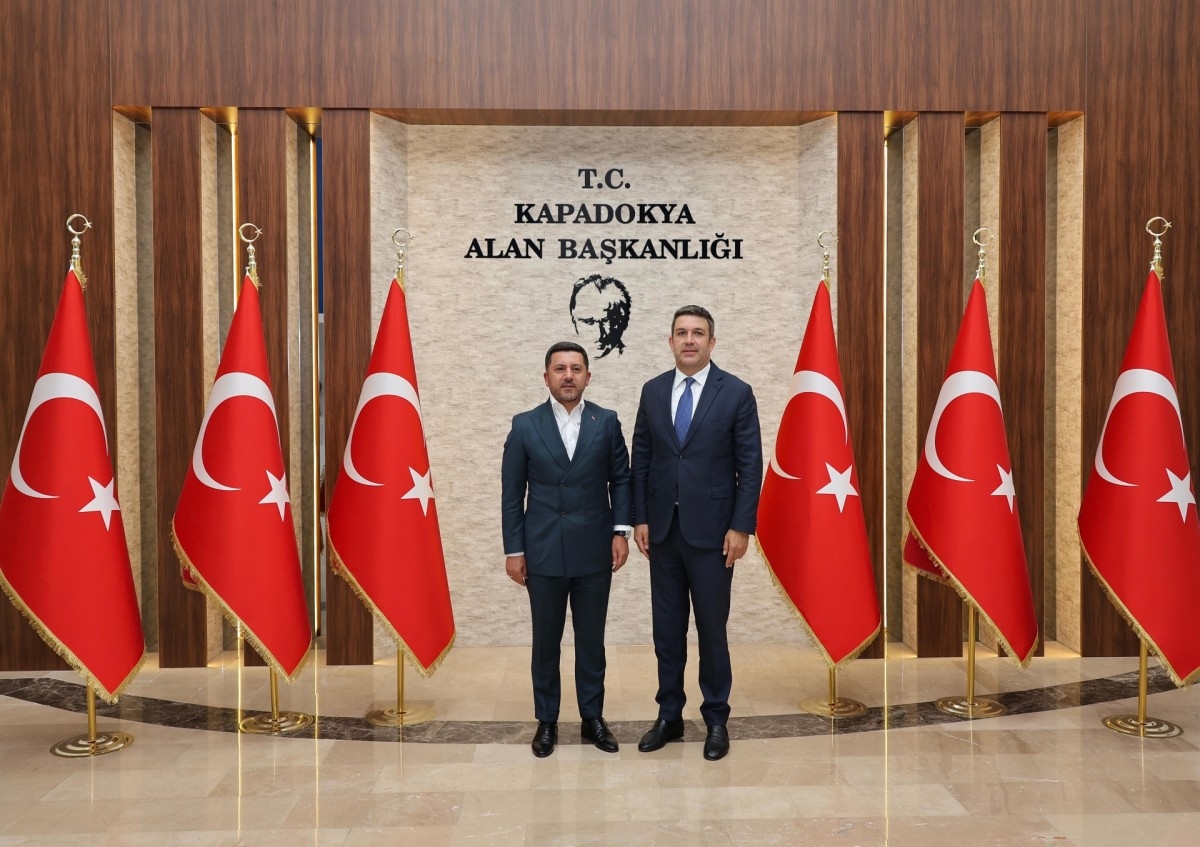 Başkan Arı’dan Kapadokya Alan Başkanı Aslanbay’a Ziyaret