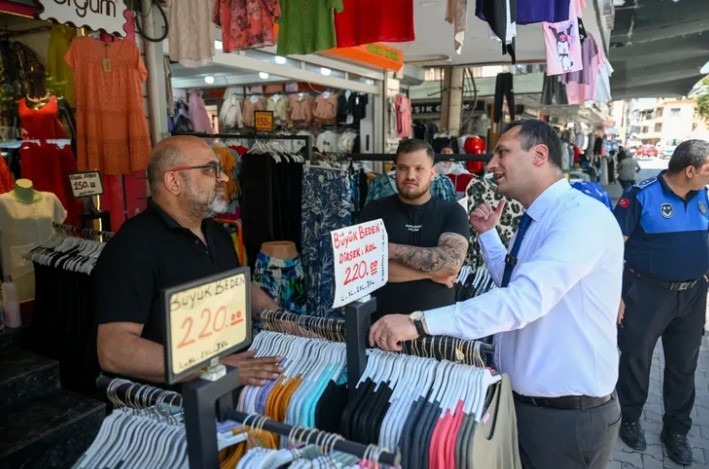 Başkan Ömer Eşki'den Çamdibi Esnafına Ziyaret